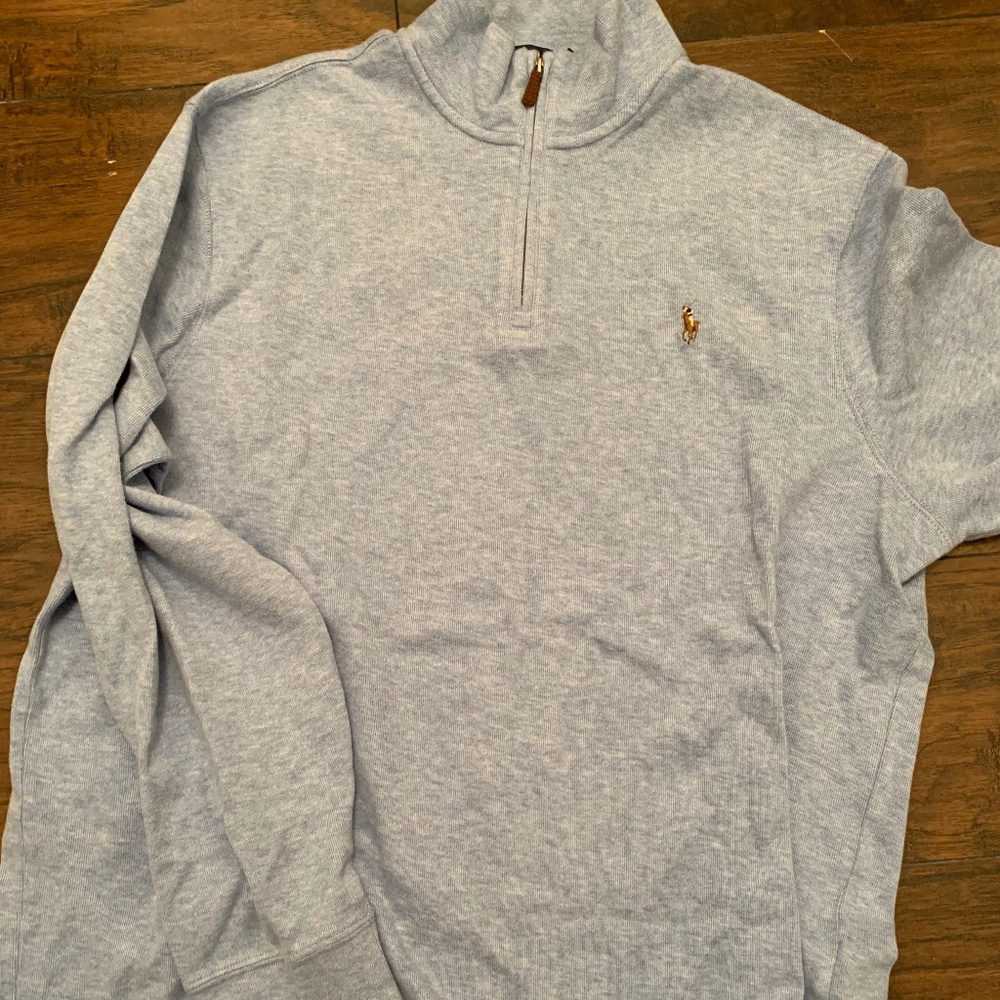 Ralph Lauren Polo Estate-Rib Half-Zip Pullover XL